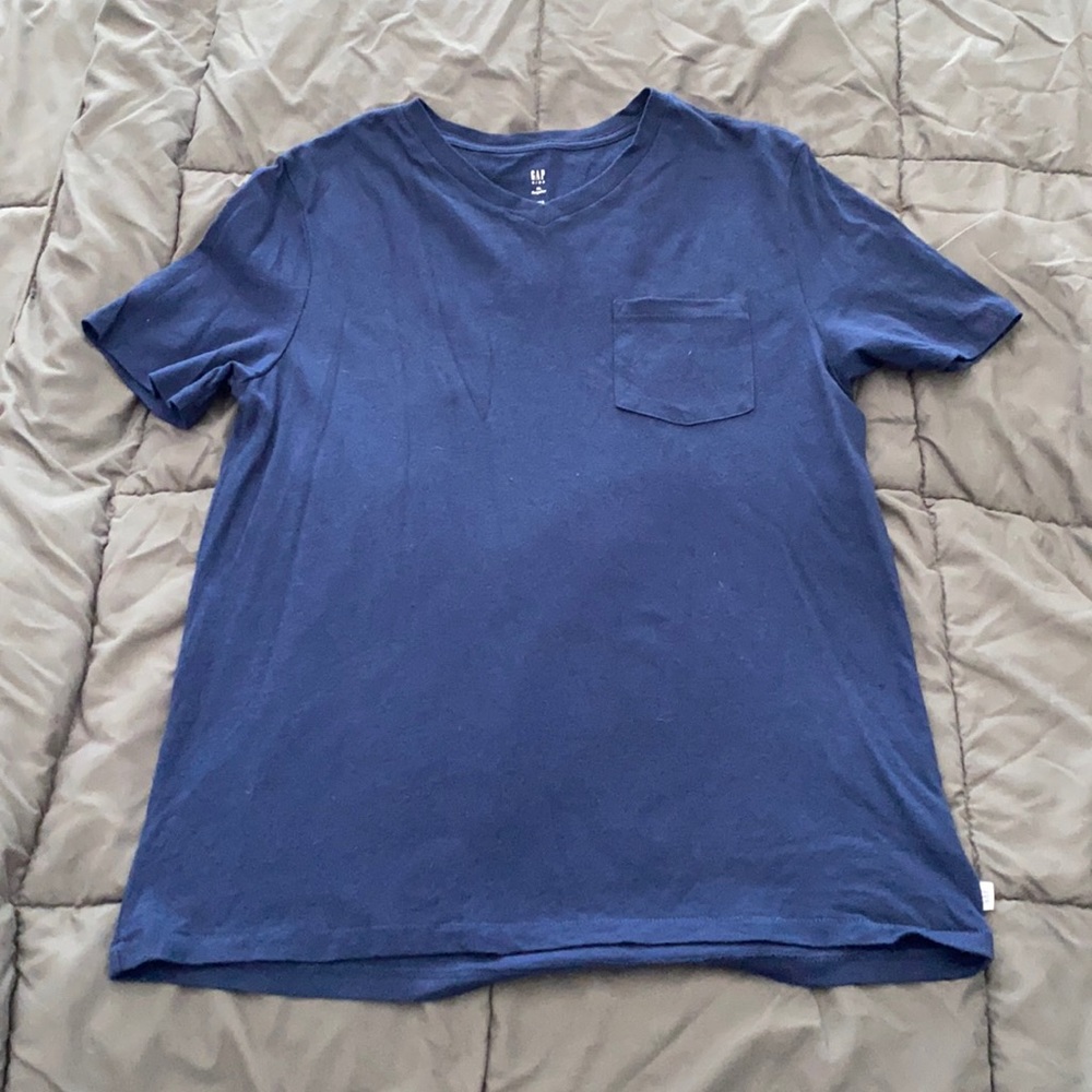 Navy boys tee